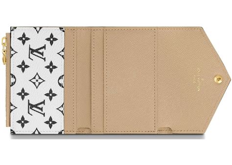 louis vuitton zoe wallet khaki|louis vuitton trifold wallet women's.